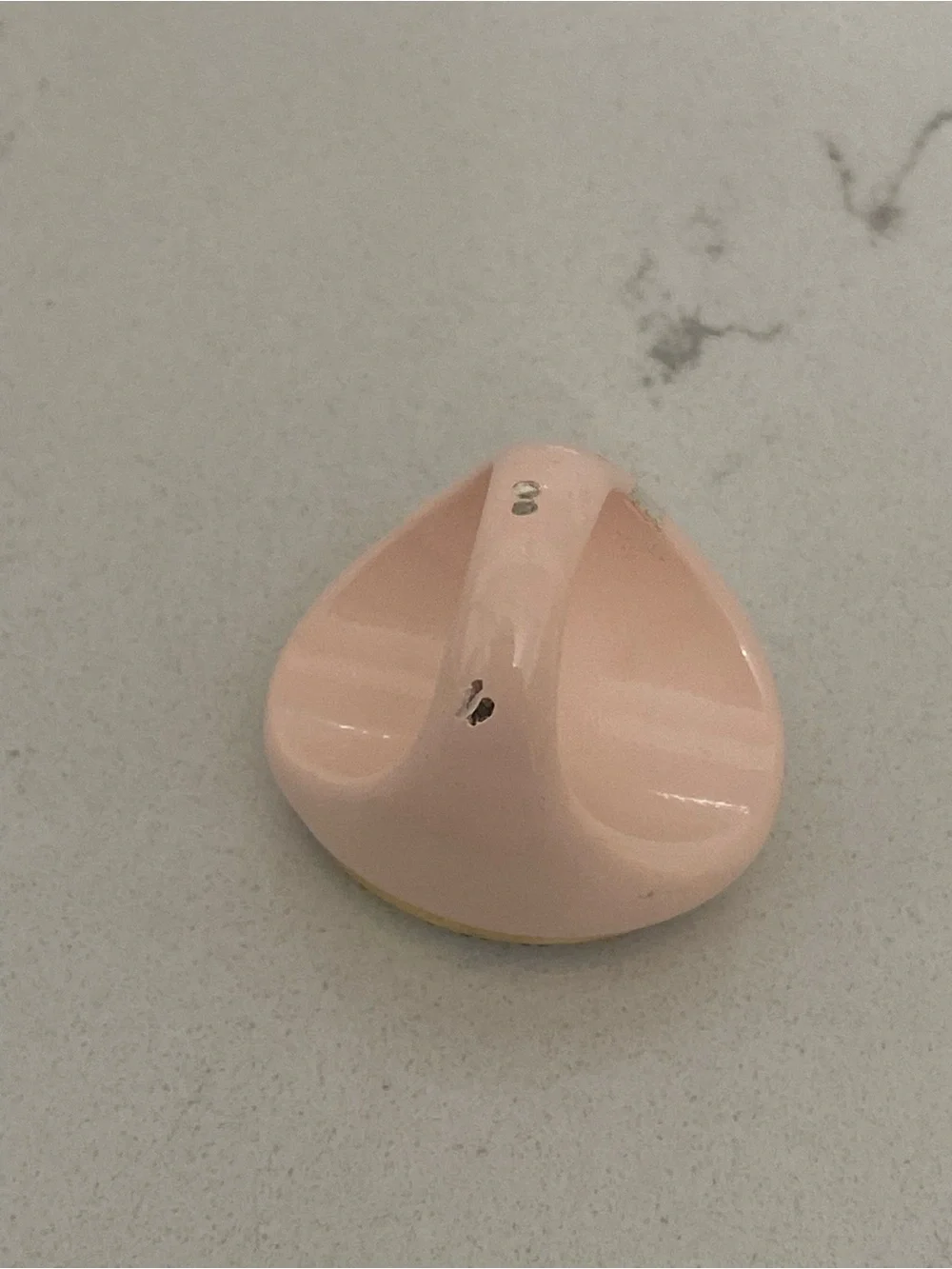 Kurt Geiger Oval Stone Cocktail Ring Pink Enamel Size 9